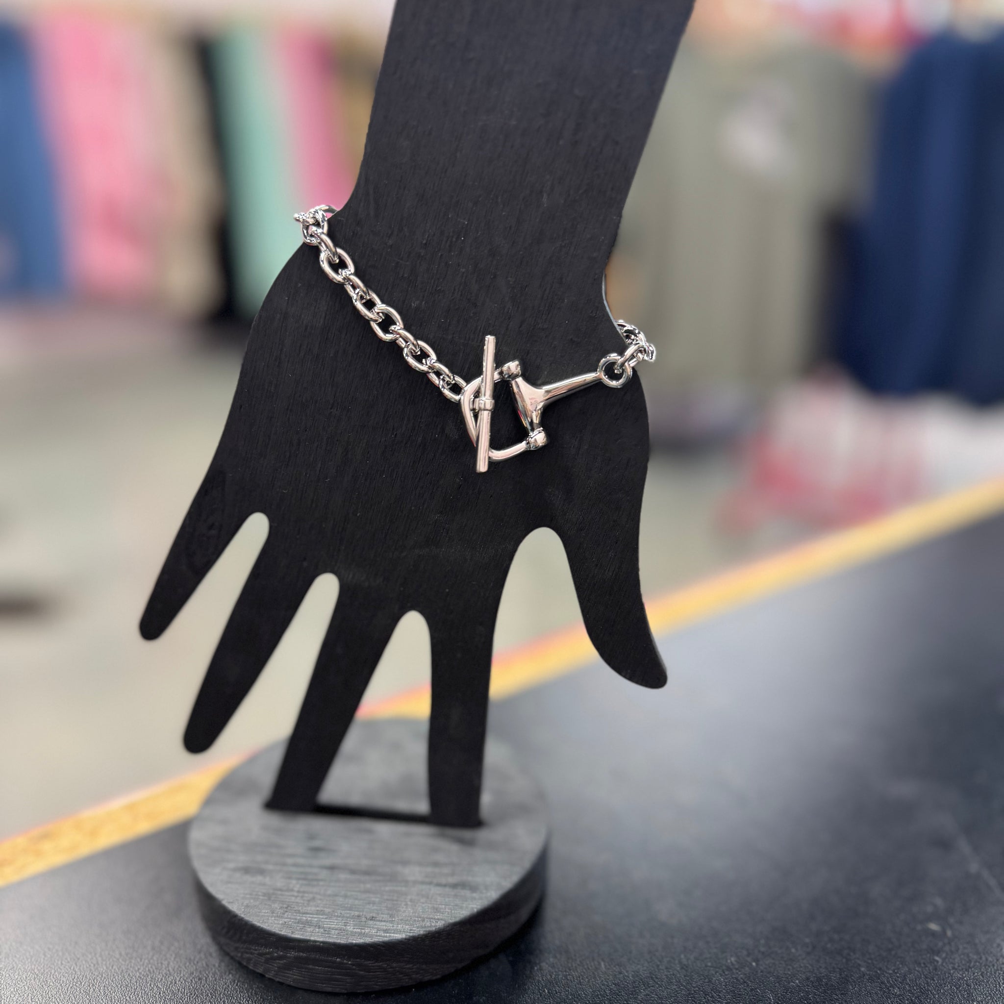 Silver Bit Bracelet