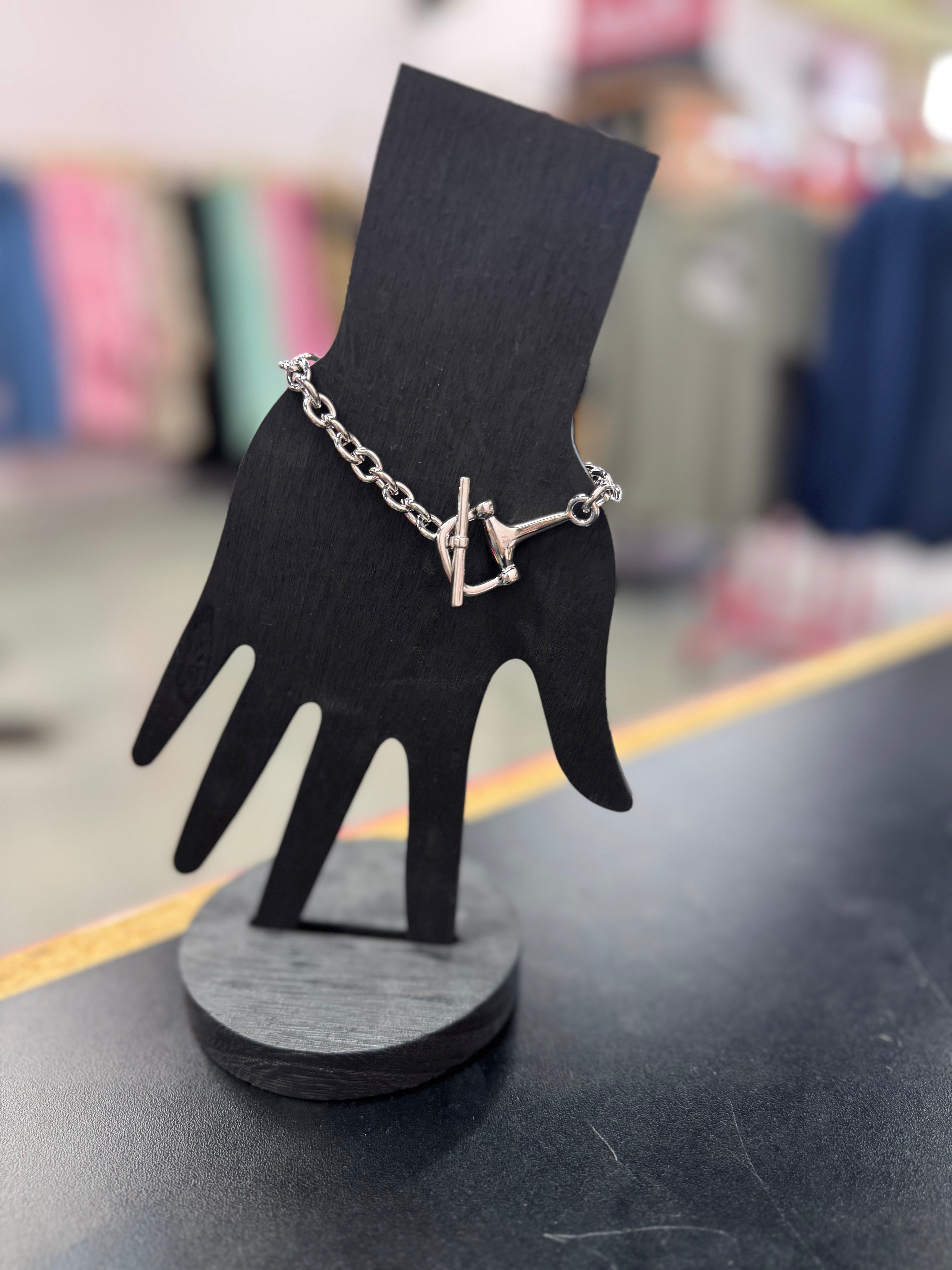 Silver Bit Bracelet