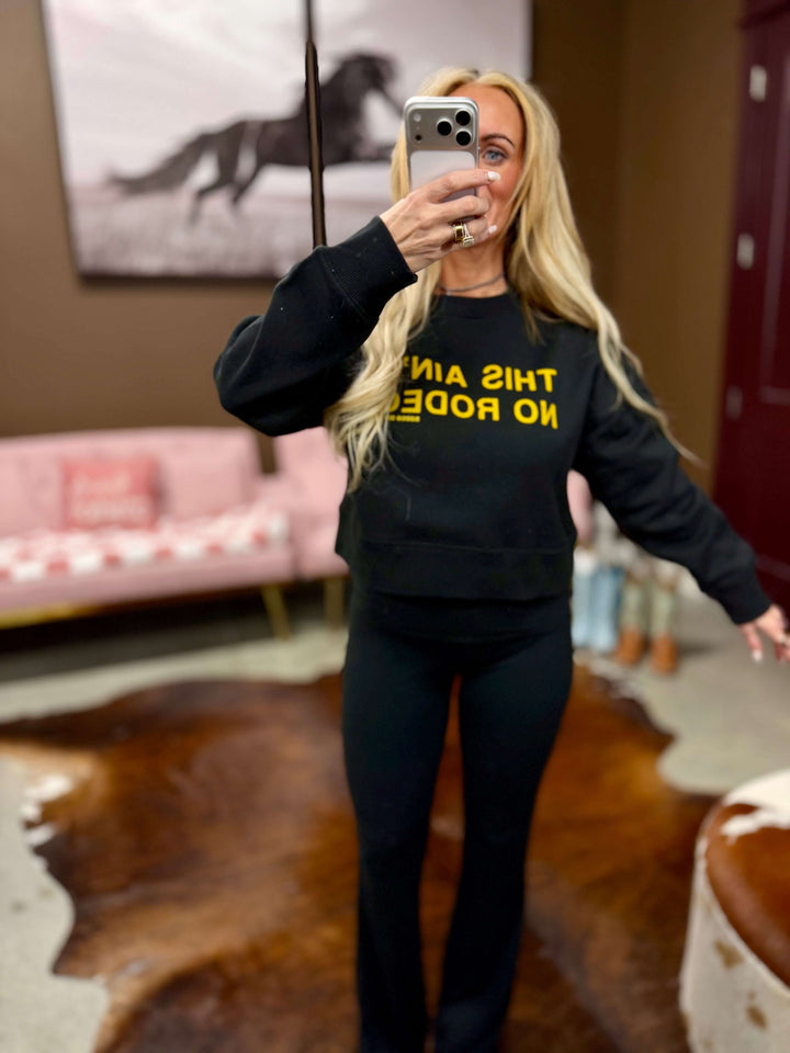 Soft Knit Flare Leggings