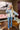 Denim Sleeve Knit Cardigan Casual Sweater Top