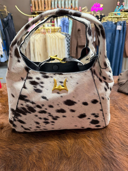 Loyal West Vita Servans Hobo Bag with cowgirl charm and concealed carry pocket, stylish leather accessory for women.