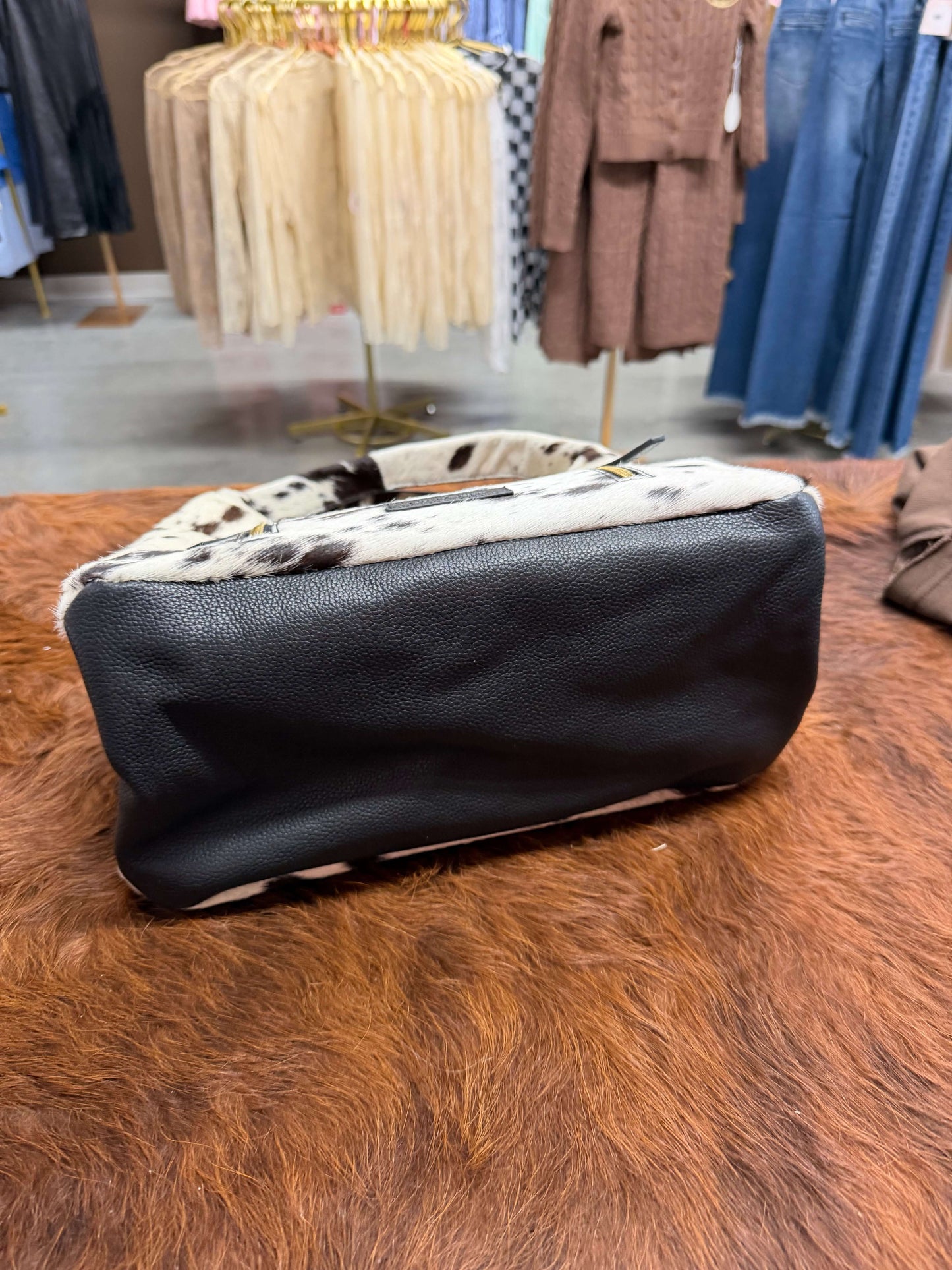 Loyal West Vita Servans Hobo Bag with cowgirl charm, concealed carry design, made of leather with stylish details.