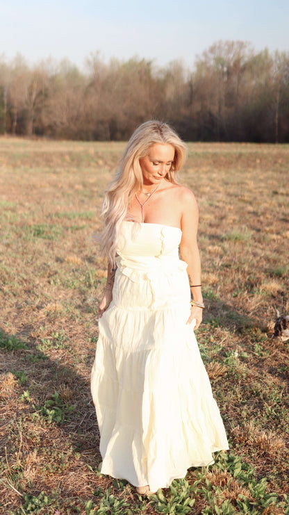TICTOC Juliea lightweight gauze two-piece maxi skirt set with flowy skirts and matching tops, perfect for casual summer wear.