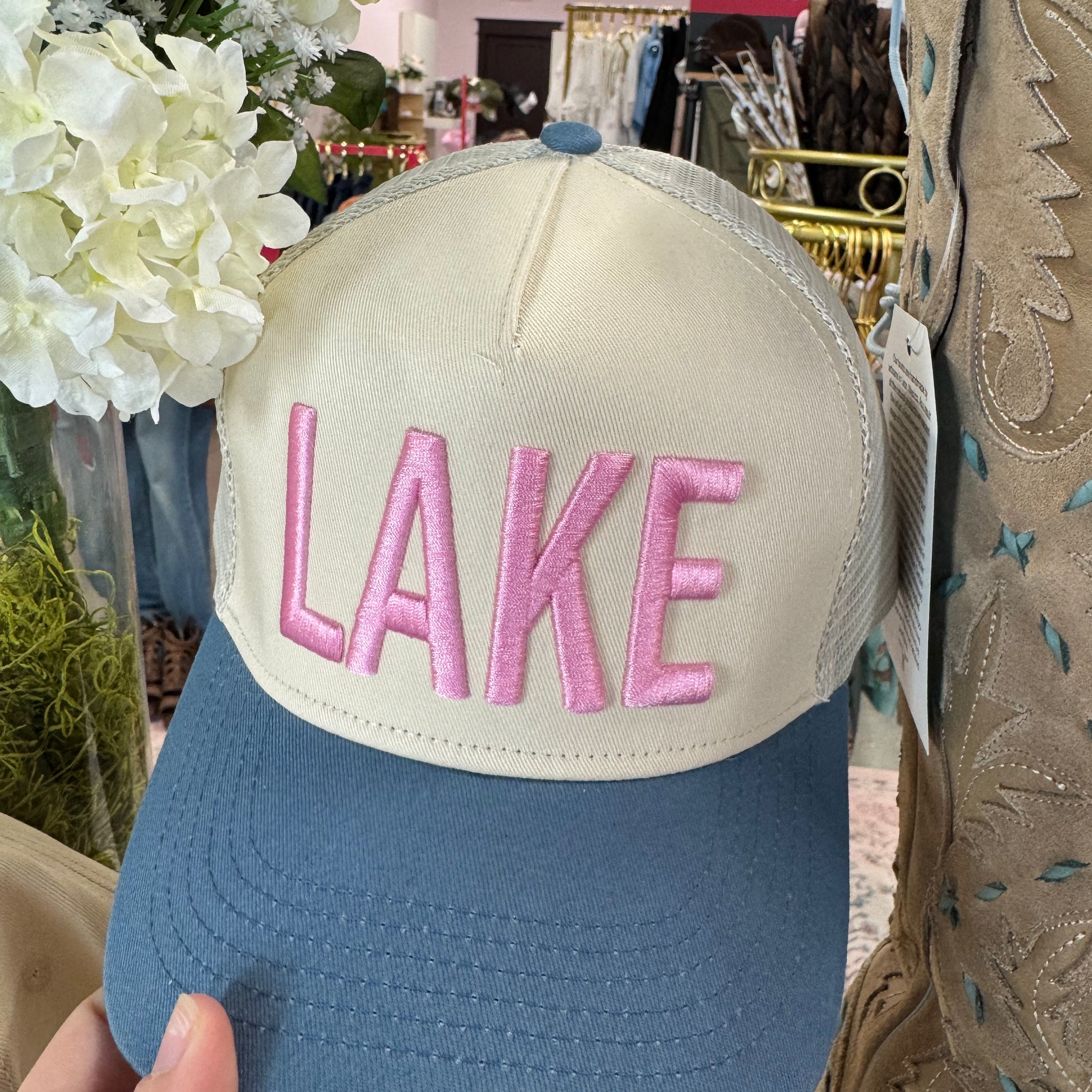 Lake Vintage Trucker Hat