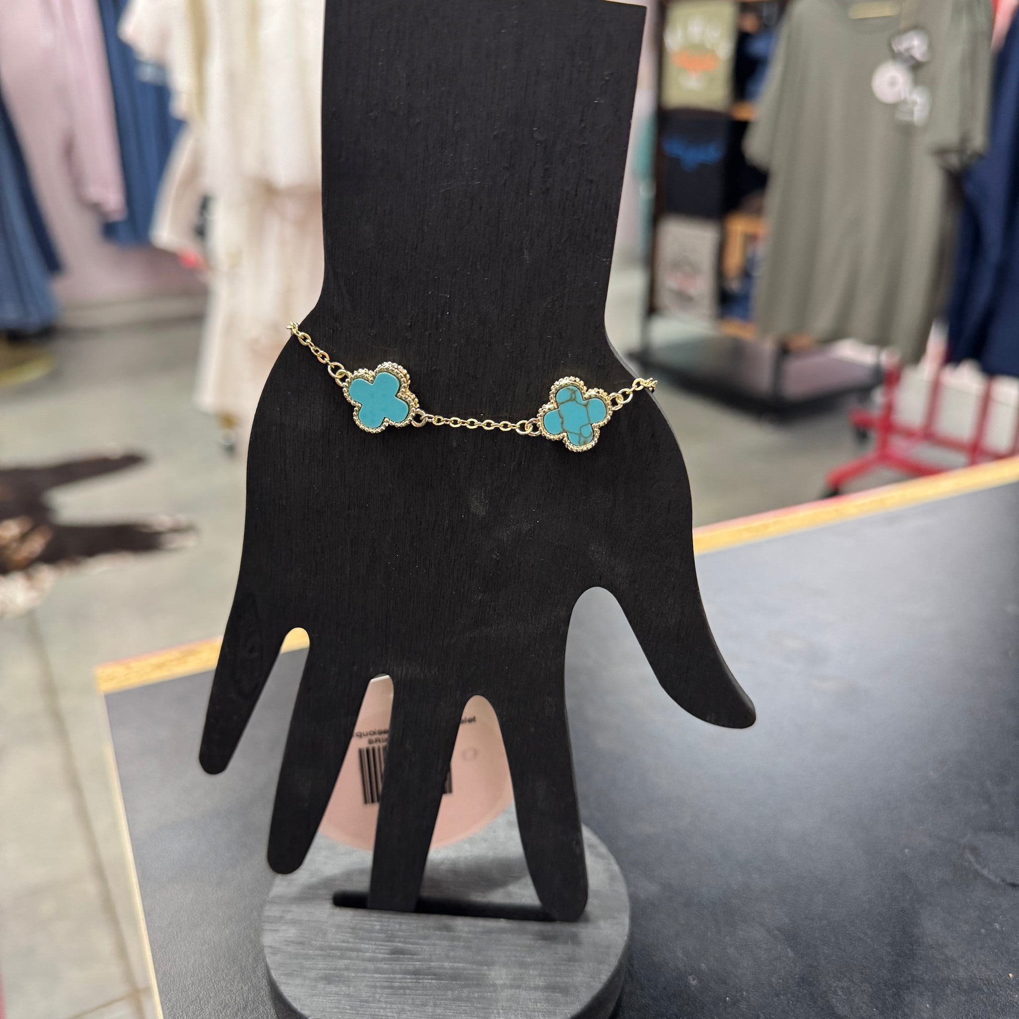 Turquoise Pendant Bracelet