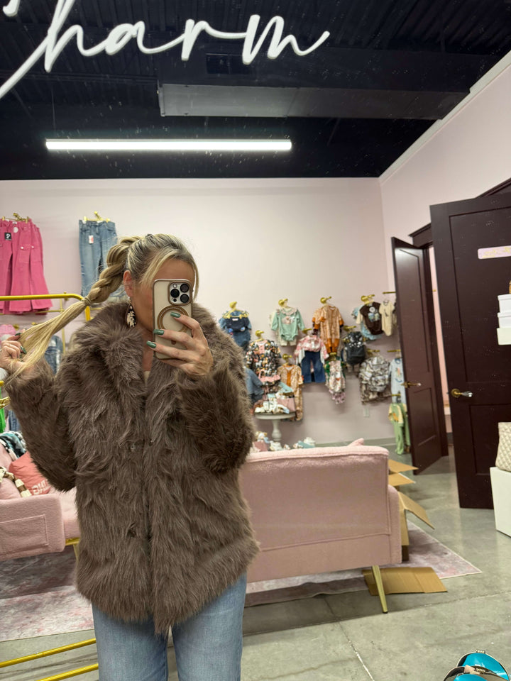 Faux Fur Coat