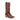 HYER Meriden women's cowboy boots in merlot cowhide with cutter toe design, Western style, HW42019.