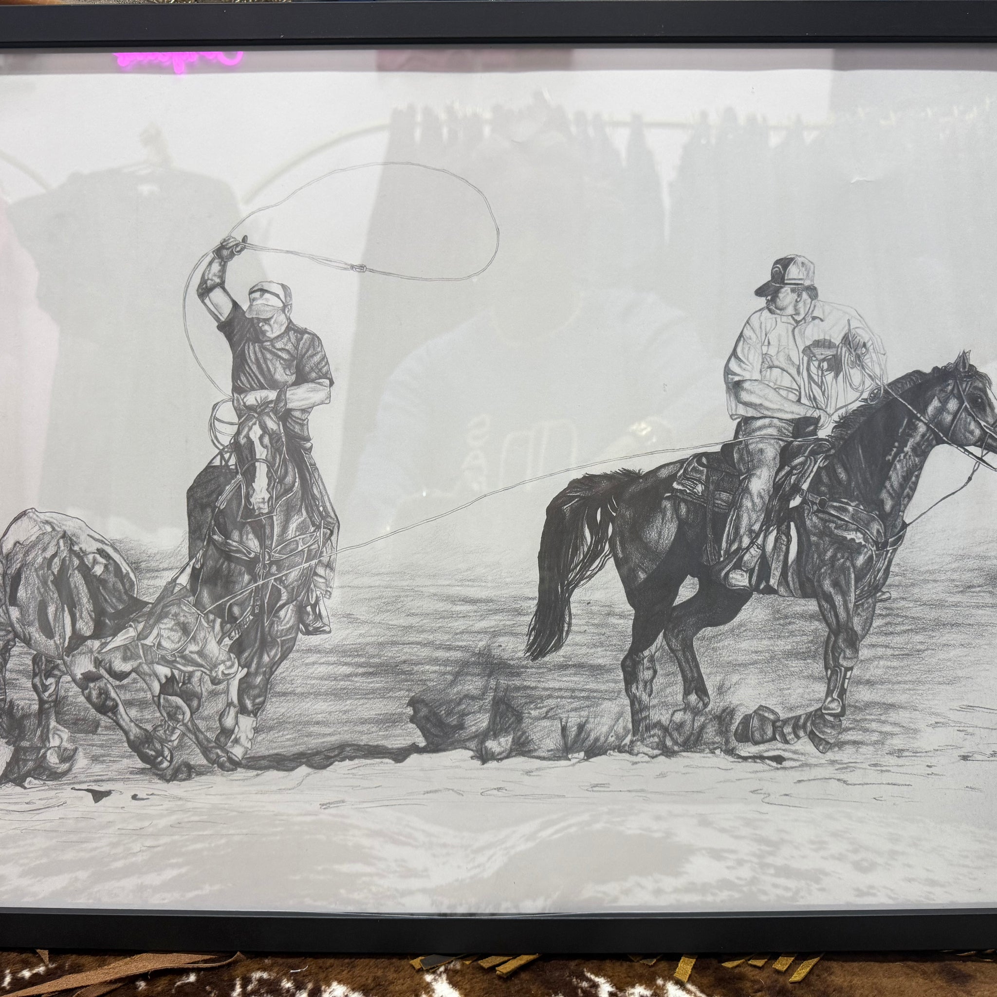Roping drawing