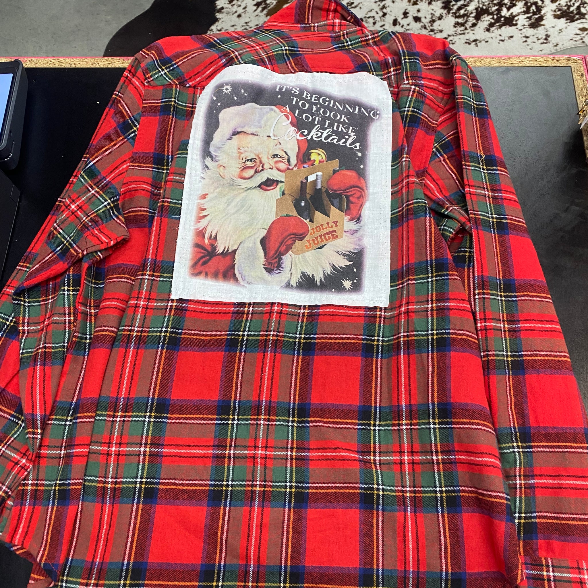 Santa Flannel