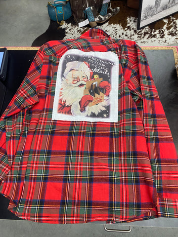 Santa Flannel