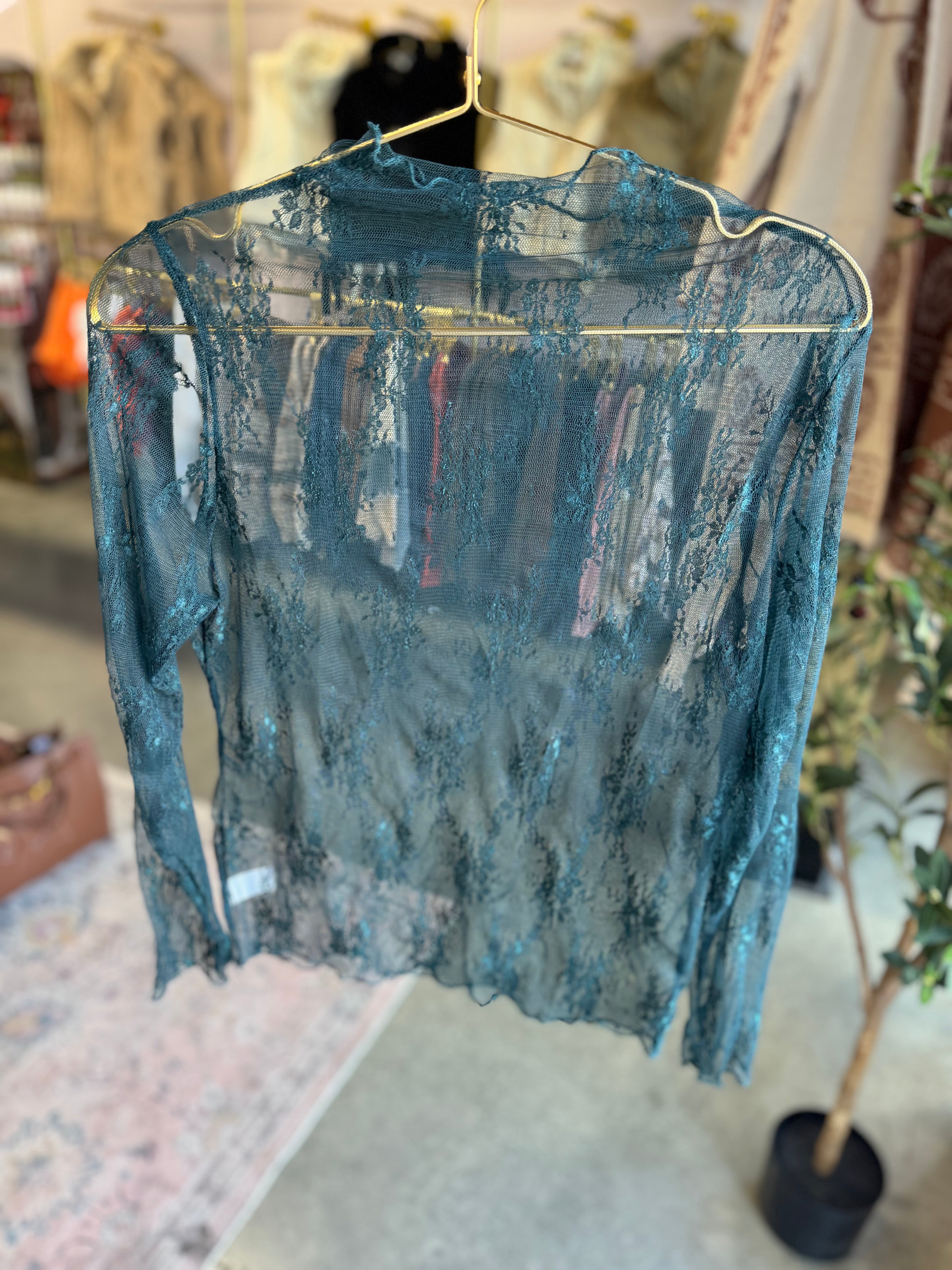 Lace Mesh Top