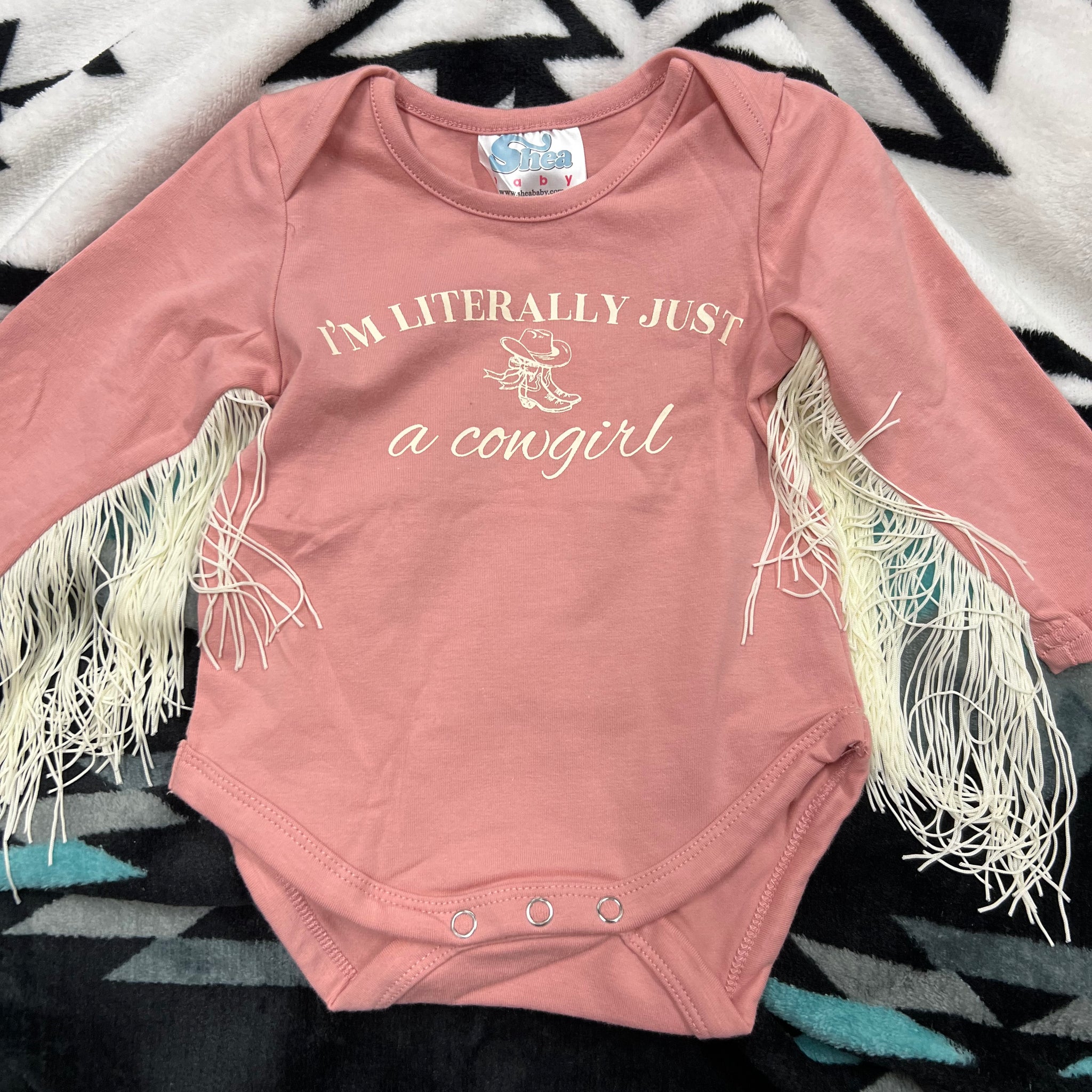 Literally just a cowgirl onesie