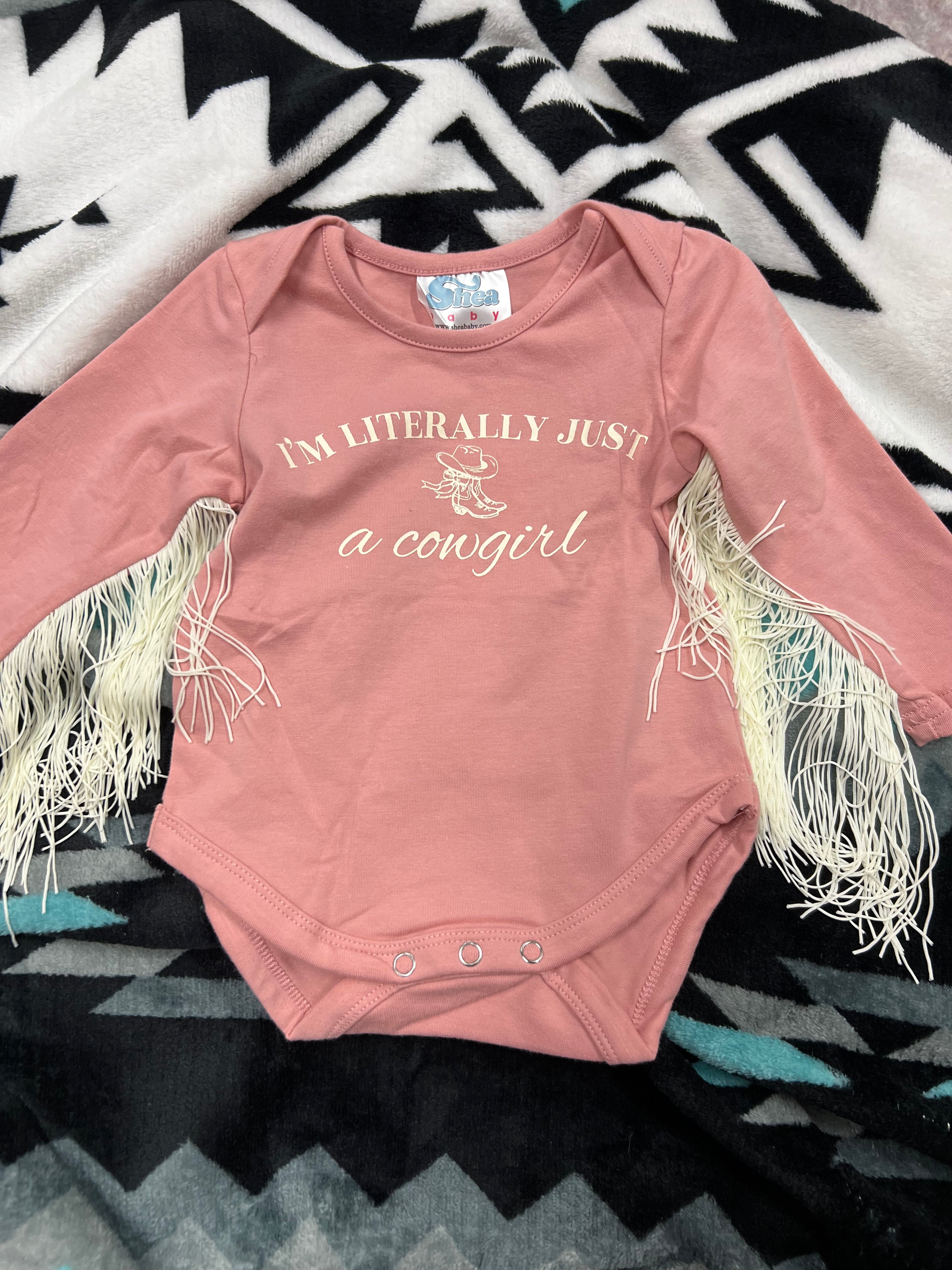 Literally just a cowgirl onesie