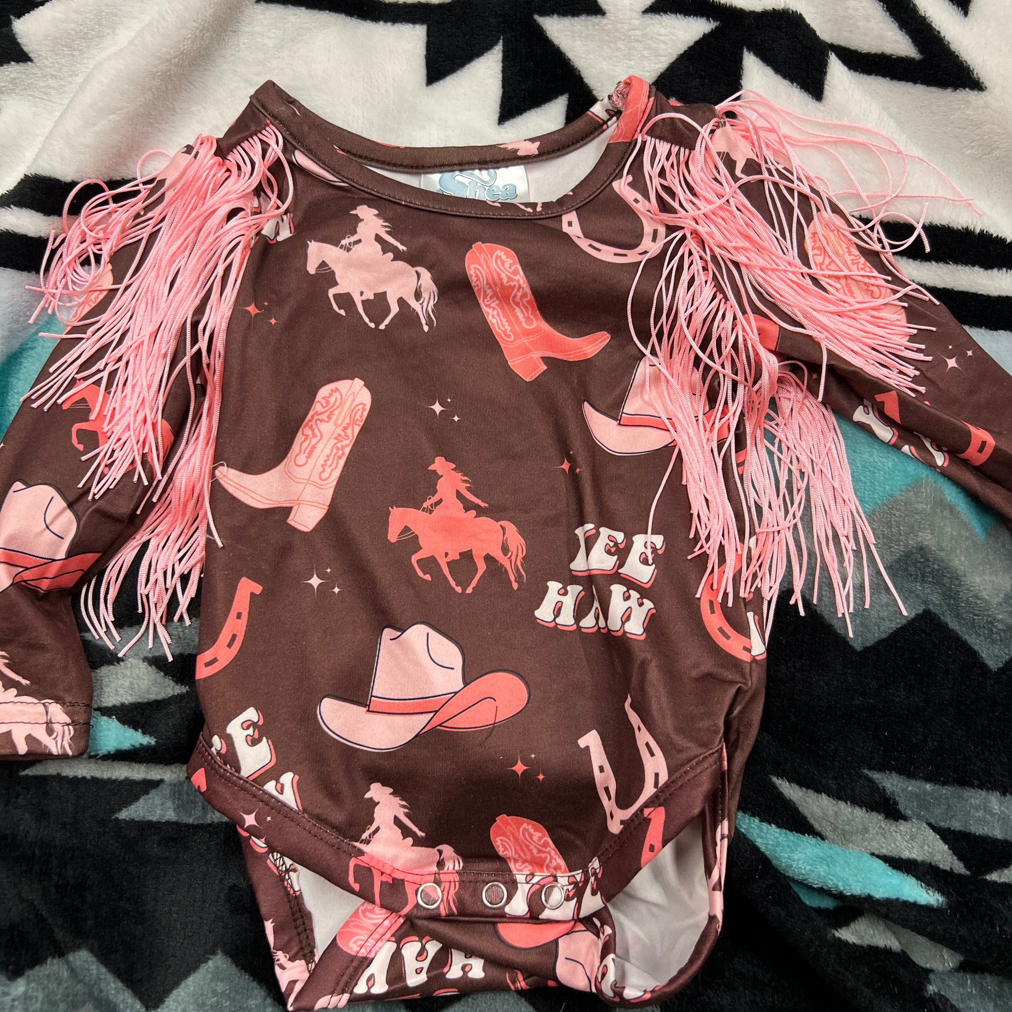 Yeehaw Fringe Onesie