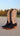 HYER Women’s Cutter Toe Western Boots – Dark Navy Roughout & Metallic Bone | HW42031