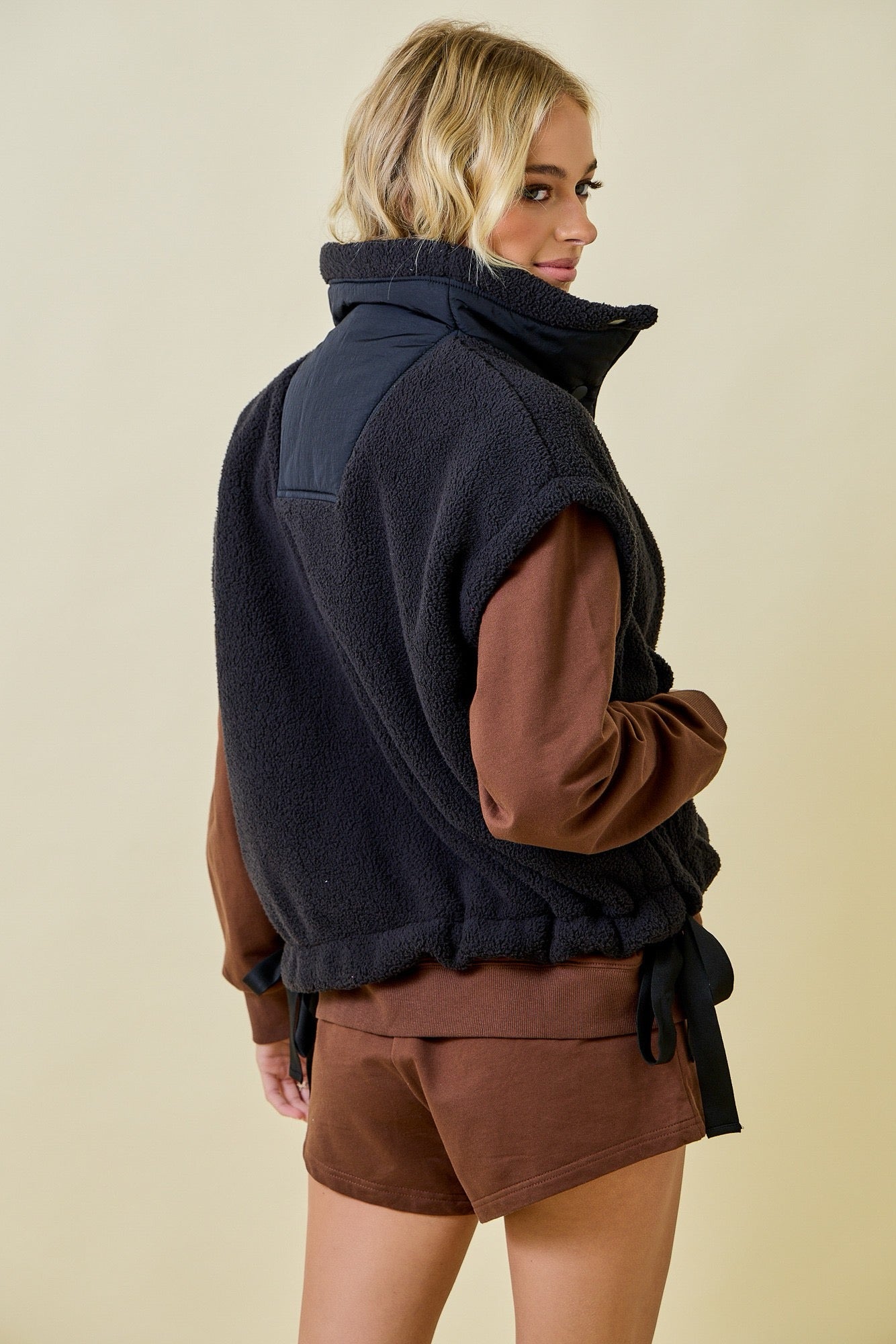 Fleece Zip Up Vest