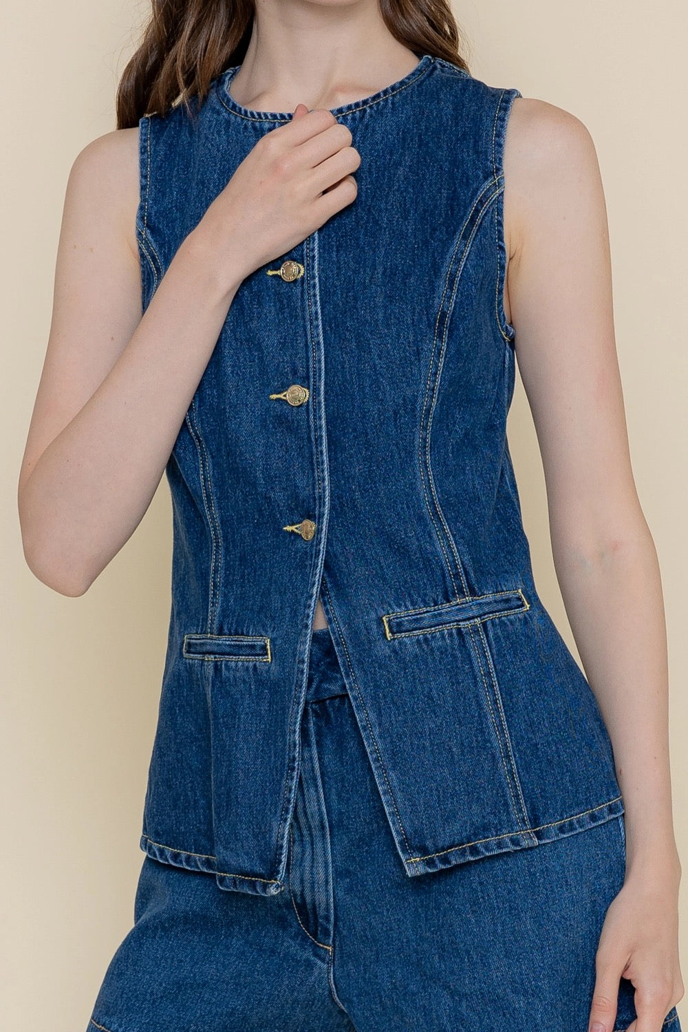 Denim Vest