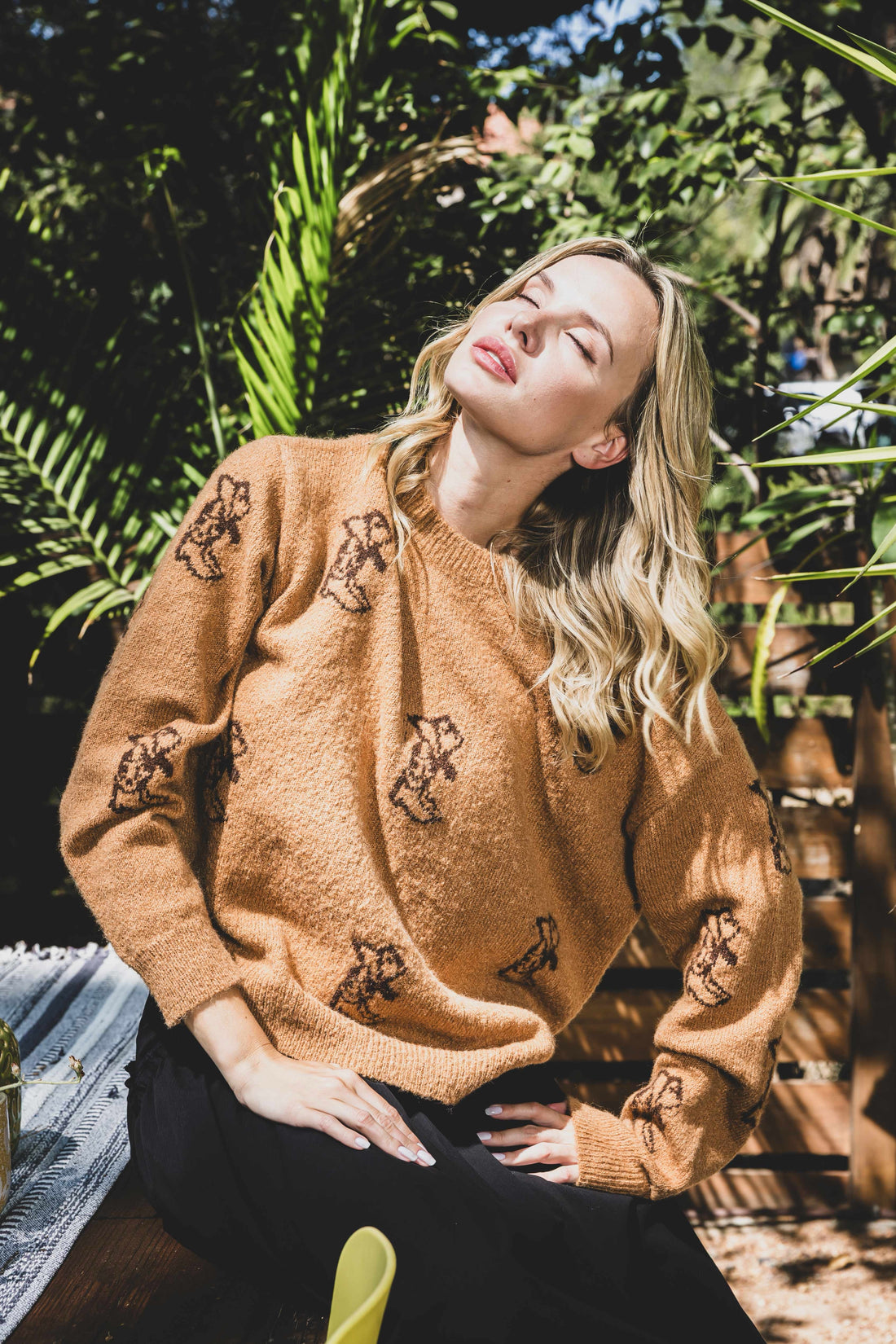 Western Boots Pattern Sweater