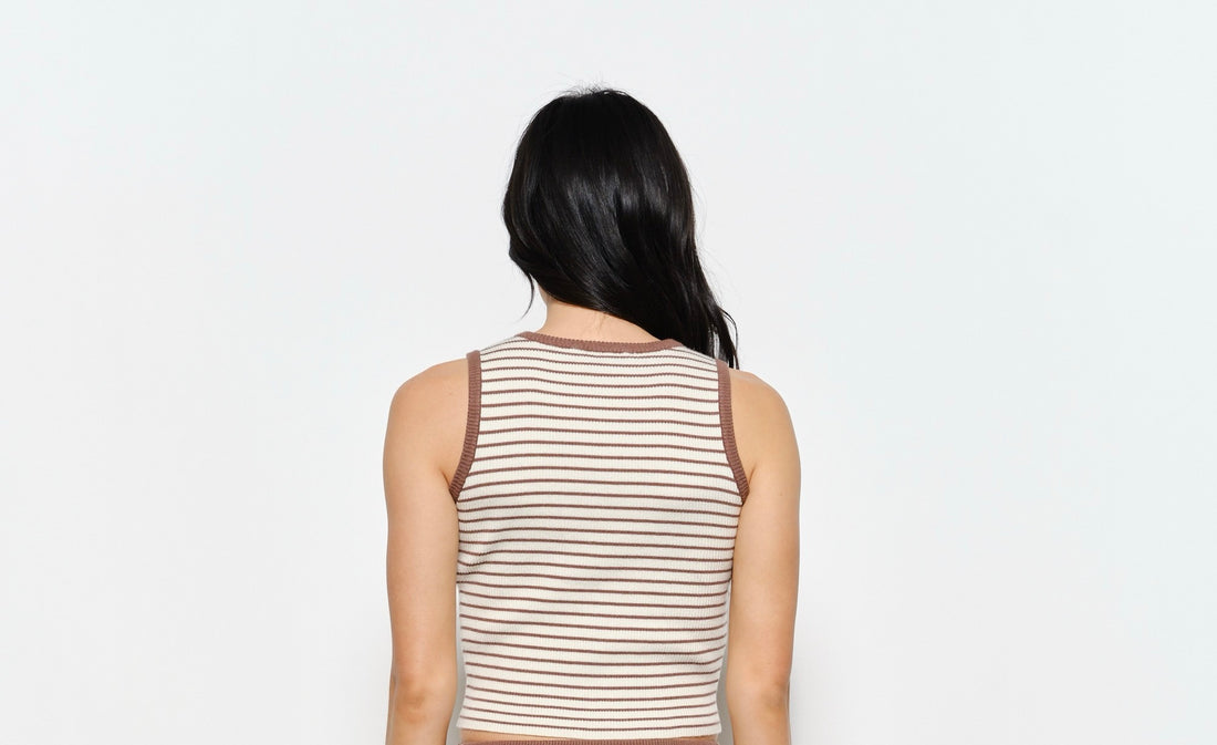 Tilly Striped Knit Tank Top