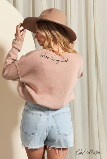 Jesus Has My Back Sweatshirt