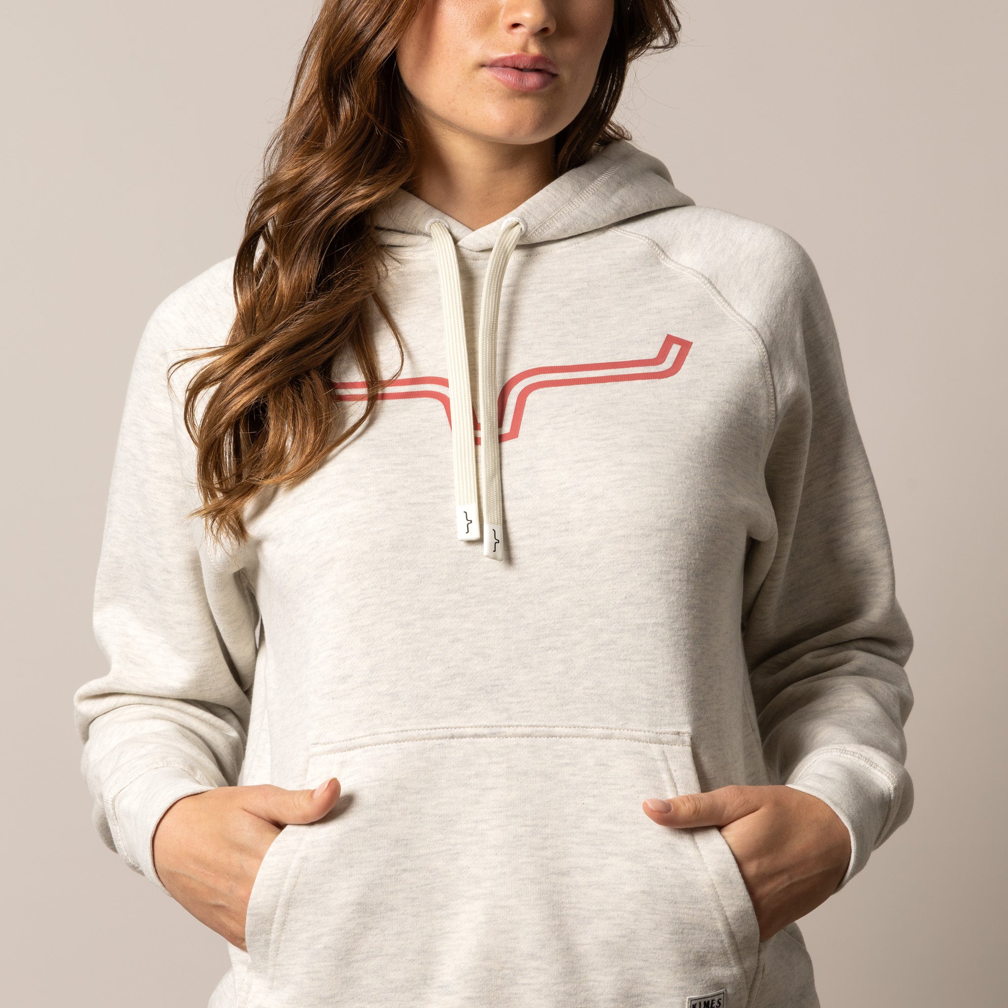 KIMES RANCH LADIES OUTLIER HOOD-HOODIE-OATMEAL HEATHER
