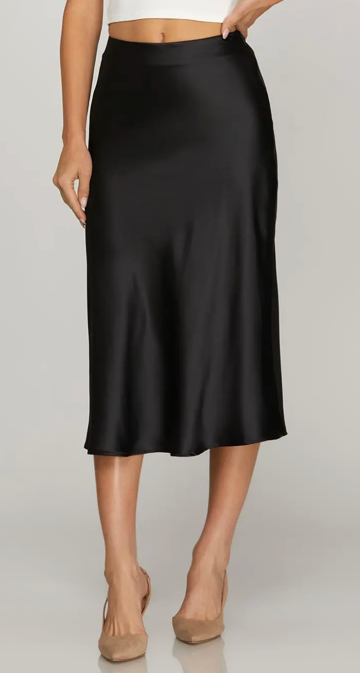Satin Skirt