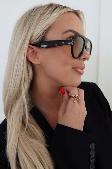 Chansuttpearls  TWO TONED JULIA RING