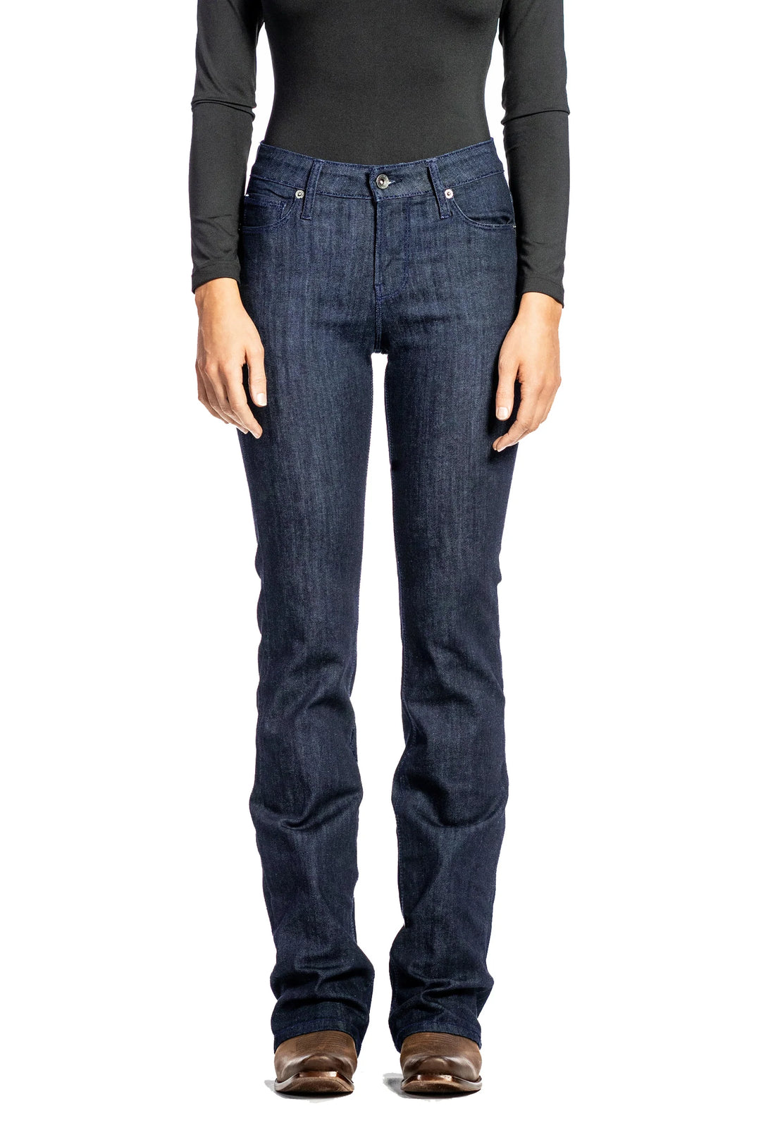 HAALA Denim VENICE : Bootcut (Midnight) Navy Stitch