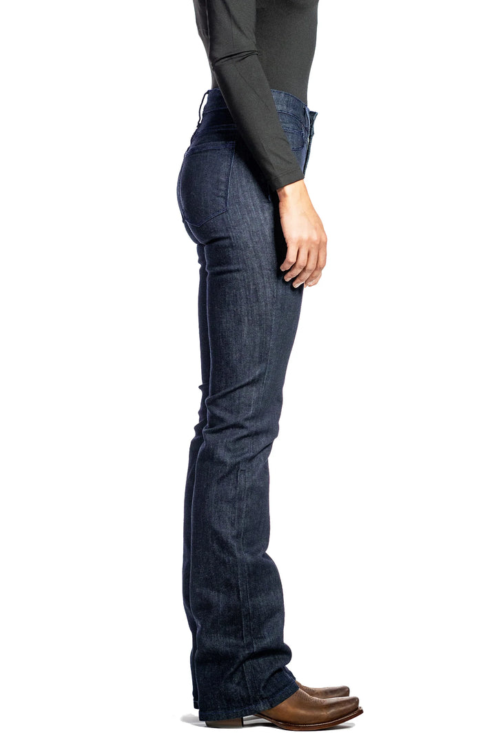 HAALA Denim VENICE : Bootcut (Midnight) Navy Stitch