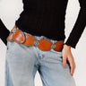 Alta Buena Leather Belt in Calfskin - Cowgirl Charm