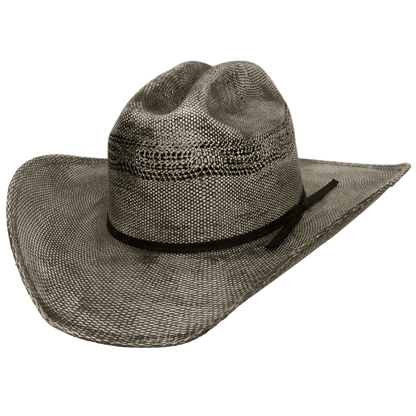 Men's Bangora straw cowboy hat by American Hat Maker, Moonwalk style, with wide brim and classic western design.