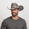 American Hat Maker Moonwalk | Mens Bangora Straw Cowboy Hat - Cowgirl Charm