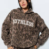 ANNE LEOPARD HOODIE - Cowgirl Charm