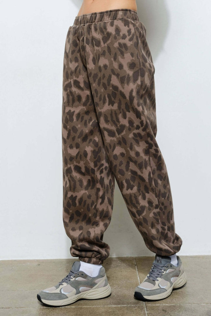 ANNE LEOPARD JOGGERS - Trendy, Comfy, Casual - Cowgirl Charm