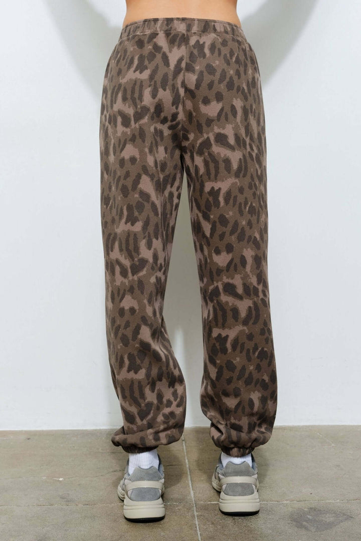 ANNE LEOPARD JOGGERS - Trendy, Comfy, Casual - Cowgirl Charm
