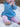 Baby Girls Light Wash Long Sleeve Flutter Bubble Romper - Cowgirl Charm