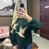 Bailey Rose Flying Duck Knit Sweater - Cowgirl Charm