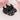 Black w/gold heart infant shoes - Cowgirl Charm
