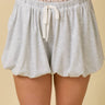 Bubble Hem Shorts With Lace Ruffle - Cowgirl Charm