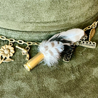 Brand Dandee Bullet Charm for .30 Super Carry, stylish jewelry accessory with a sleek bullet design.