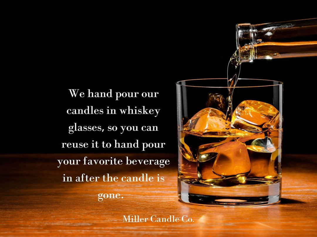 Cactus Blossom Candle/Whiskey Glass Candle - Cowgirl Charm