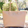 Caroline Hill Oversized Tote Bag – Vegan Leather Work, Travel, and Everyday Handbag with Zipper Closure - Cowgirl Charm