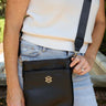 Caroline Hill Vegan Leather Crossbody Bag – Lightweight Travel Purse with Adjustable Strap - Cowgirl Charm