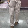Checkered Lounge Pants - Cowgirl Charm