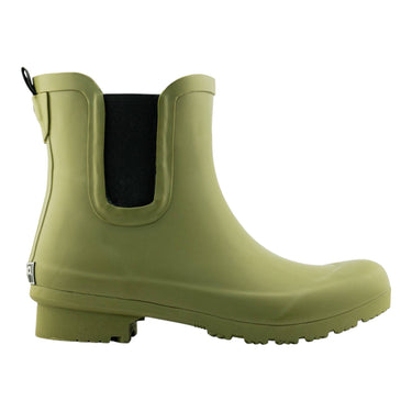 CHELSEA MATTE OLIVE WOMEN'S ANKLE RAIN BOOTS - Cowgirl Charm