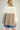 Color Block Chunky Knit Open Cardigan – Taupe & Ivory - Cowgirl Charm