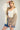 Color Block Chunky Knit Open Cardigan – Taupe & Ivory - Cowgirl Charm