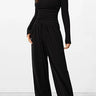 Comfy Plain Color Blouse Pants Lounge Set - Cowgirl Charm