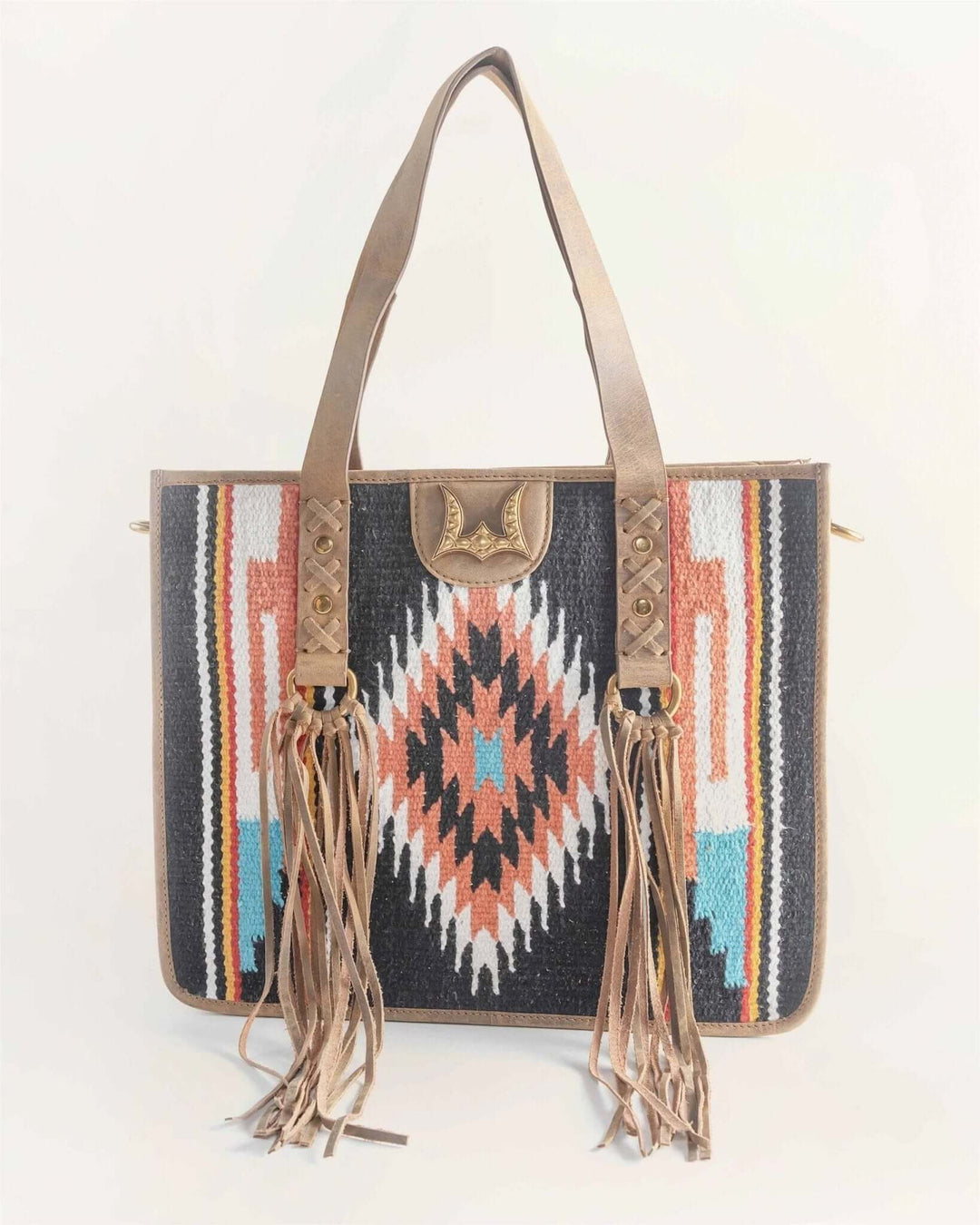 Country Medium Black Bag - Cowgirl Charm