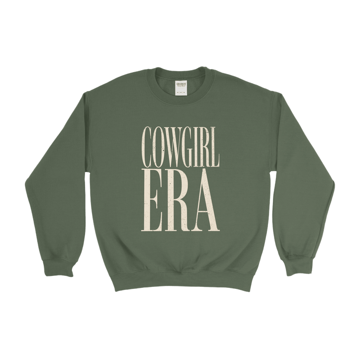 Lucy + Company Cowgirl Era Graphic Sweatshirt featuring western-inspired cowgirl design and casual sweatshirt style.